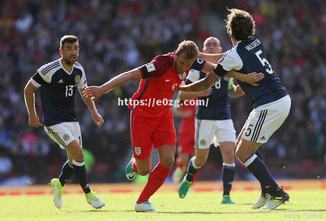 英格兰2-0战胜苏格兰，领跑欧洲杯小组赛